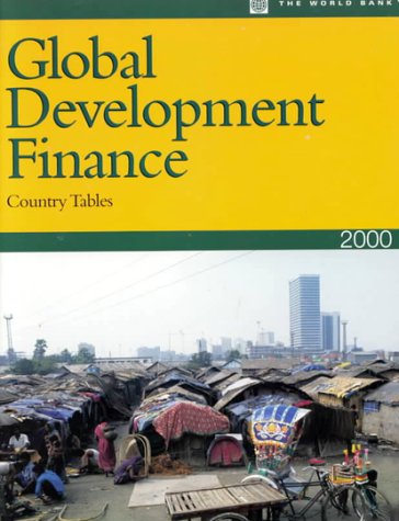 Beispielbild fr Global Development Finance 2000 zum Verkauf von Better World Books