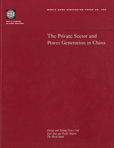 The Private Sector and Power Generation in China (World Bank Discussion Paper) (9780821346563) by World Bank