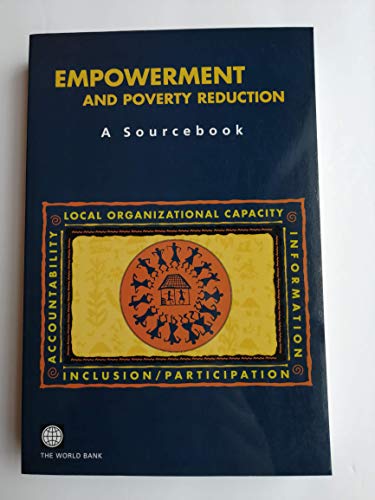 Stock image for Empowerment and Poverty Reduction : A Sourcebook for sale by Better World Books