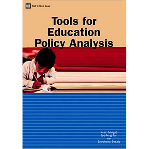 Imagen de archivo de Tools for Education Policy Analysis a la venta por Wonder Book