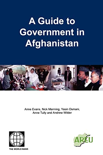 Beispielbild fr A Guide to Government in Afghanistan zum Verkauf von medimops