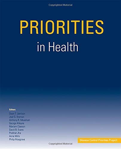 Beispielbild fr Priorities in health zum Verkauf von WorldofBooks