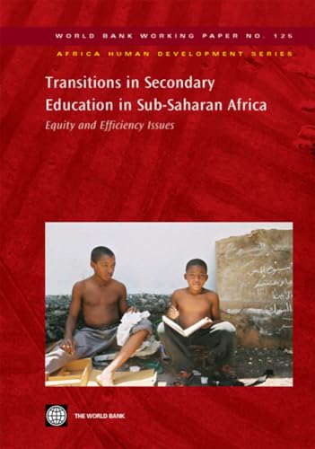 Beispielbild fr Transitions in Secondary Education in Sub-Saharan Africa zum Verkauf von Blackwell's