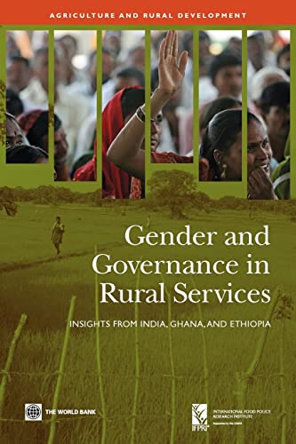 Imagen de archivo de Gender and Governance in Rural Services (Agriculture and Rural Development) a la venta por Lucky's Textbooks