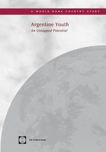 Stock image for Argentine Youth: An Untapped Potential? for sale by Chiron Media