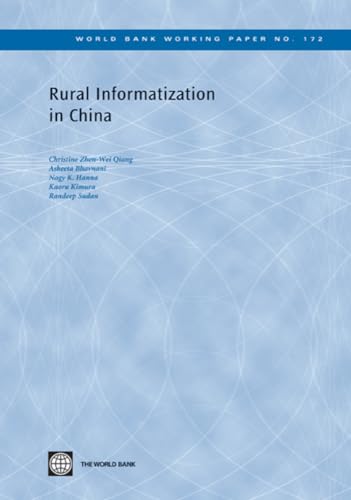 Imagen de archivo de Rural Informatization in China World Bank Working Papers a la venta por PBShop.store US