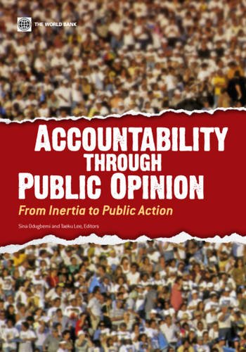 Beispielbild fr Accountability through Public Opinion: From Inertia to Public Action zum Verkauf von AwesomeBooks