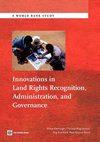 Imagen de archivo de Innovations in Land Rights Recognition, Administration, and Governance (World Bank Studies) a la venta por Wonder Book