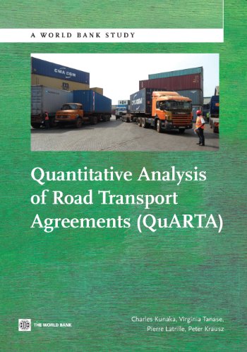 Stock image for Quantitative Analysis of Road Transport Agreements - QuARTA (World Bank Studies) (World Bank Study) for sale by Lucky's Textbooks
