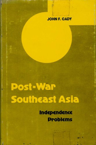 Stock image for The History of Post War Southeast Asia : Independence Problems for sale by Better World Books