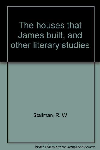9780821403631: The Houses That James Built, and Other Literary Studies [Taschenbuch] by