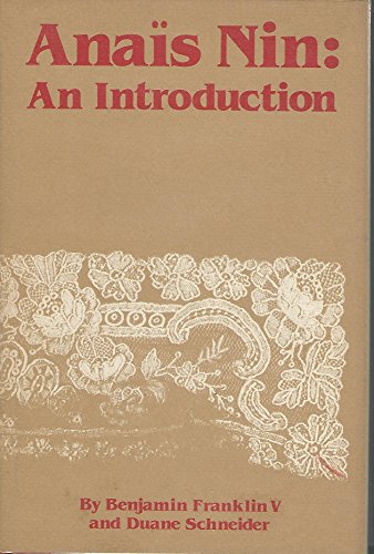 Stock image for Anais Nin : An Introduction for sale by Priceless Books