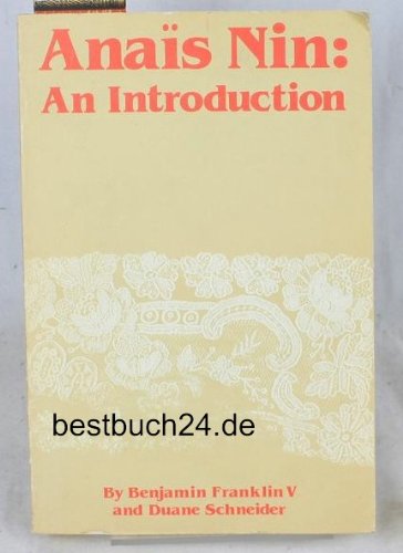 Stock image for Anais Nin : An Introduction for sale by Better World Books