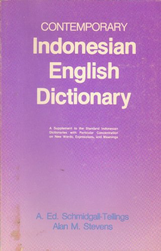 Beispielbild fr Contemporary Indonesian-English Dictionary zum Verkauf von Wonder Book