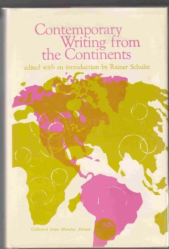 Imagen de archivo de Contemporary Writing from the Contintents: A Mundus Artium Retrospective Volumes XII and XIII, 1980 and 1981 a la venta por James F. Balsley, Bookseller