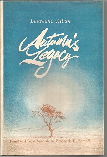 Imagen de archivo de Autumn's Legacy a la venta por Jay W. Nelson, Bookseller, IOBA