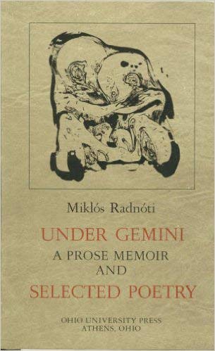 Beispielbild fr Under Gemini A Prose Memoir and Selected Poetry zum Verkauf von Flips Fine Books