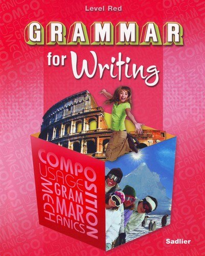 Stock image for Grammar for Writing Level Red for sale by SecondSale