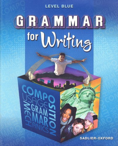 Stock image for Grammar for Writing: Level Blue for sale by Books of the Smoky Mountains