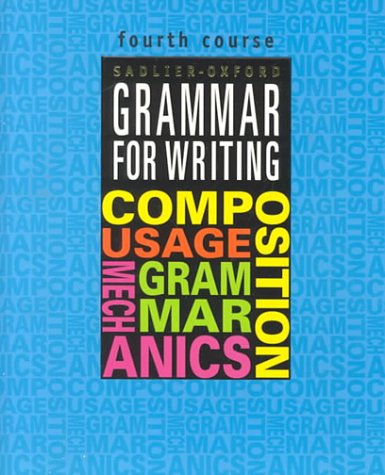 Imagen de archivo de Grammar for Writing, 4th Course (Grammar for Writing Ser. 1) a la venta por Wonder Book