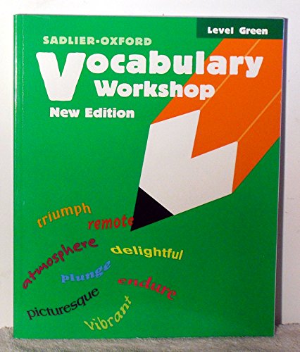 Stock image for Vocabulary Workshop: Level Green for sale by Front Cover Books
