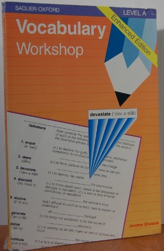 Beispielbild fr Vocabulary Workshop : Level A, Enhanced Edition zum Verkauf von Better World Books