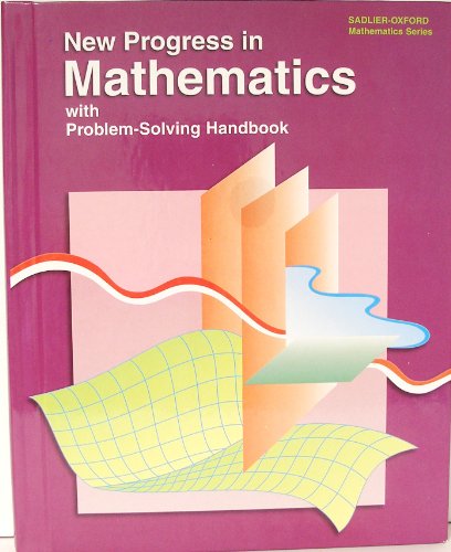 Imagen de archivo de New Progress in Mathematics with Problem-Solving Handbook a la venta por Ergodebooks