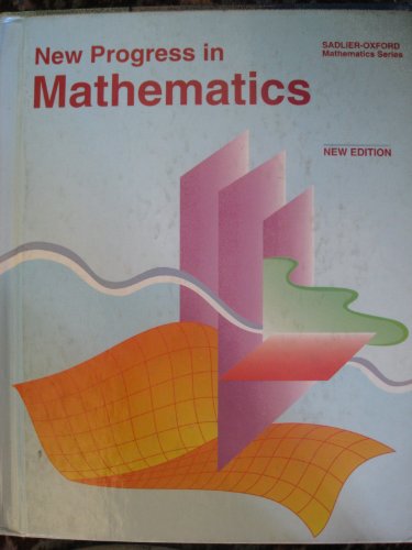 Imagen de archivo de New Progress in Mathematics: With Pre-Algebra Readiness a la venta por Wonder Book