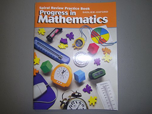 Stock image for Progress in Mathematics, Grade 4, Spiral Review Practice Book for sale by Books From California