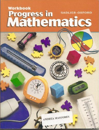 Imagen de archivo de Progress In Mathematics, Grade 4 - Student Workbook a la venta por Nationwide_Text