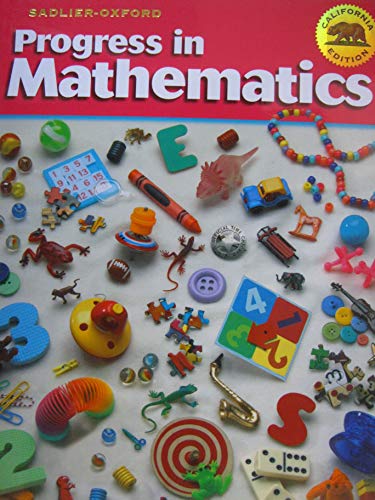 Stock image for Progress in Mathematics Level 1 California Edition for sale by HPB-Red