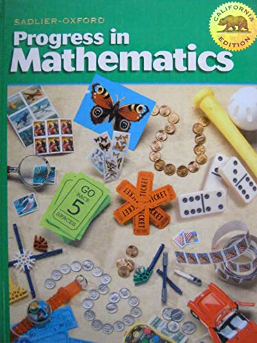 Stock image for Progress in Mathematics Level 3 California Edition for sale by ThriftBooks-Dallas