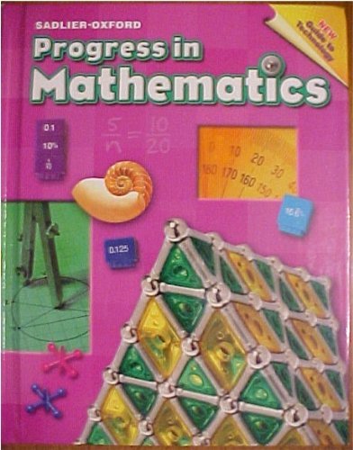 Stock image for Progress in Mathematics: Grade 6 for sale by HPB-Red
