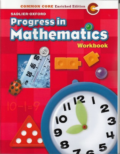 Stock image for Progress in Mathematics -?2014 Common Core Enriched Edition Student Workbook Grade 1 for sale by SecondSale