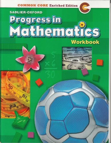 9780821551035: Progress in Mathematics 2014 Common Core Enriched Edition Student Workbook Grade 3