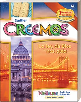 Stock image for Creemos Identidad Catolica: La ley de Dios nos guia Grade 4 Student Book God's Law Guides Us(Bilingual) for sale by Better World Books