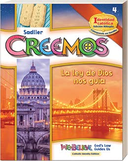 Stock image for Creemos Identidad Catolica: La ley de Dios nos guia Grade 4 Student Book God's Law Guides Us(Bilingual) for sale by SecondSale