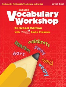 Stock image for Vocabulary Workshop Enriched Edition Red Level Grade 1 for sale by Book Deals
