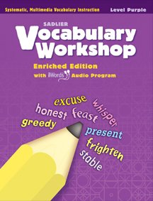 9780821566220: Vocabulary Workshop Enriched Edition Purple Level Grade 2