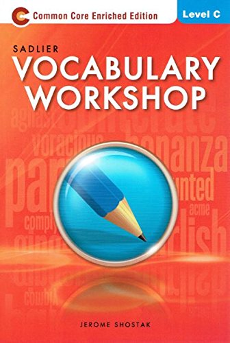 9780821566282: Vocabulary Workshop Level C