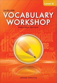 9780821566299: Vocabulary Workshop, Enriched Edition Student Edition Level D, Grade 9 (6629-9)