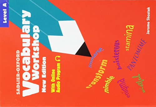 

Sadlier-Oxford Vocabulary Workshop: Level A - New Edition