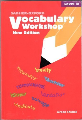 9780821571095: Vocabulary Workshop: Level D
