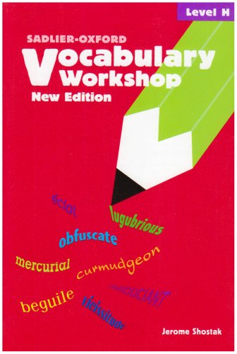 Beispielbild fr Vocabulary Workshop: Level H zum Verkauf von Wonder Book