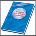 Stock image for Building an Enriched Vocabulary : Student Text for sale by Better World Books