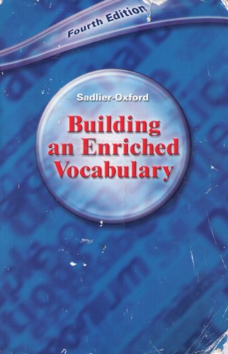 Stock image for Building an Enriched Vocabulary: Fourth Edition for sale by BookHolders