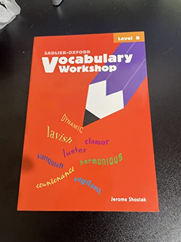 9780821576076: Vocabulary Workshop: Level B
