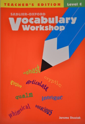 9780821576182: Vocabulary Workshop: Level C