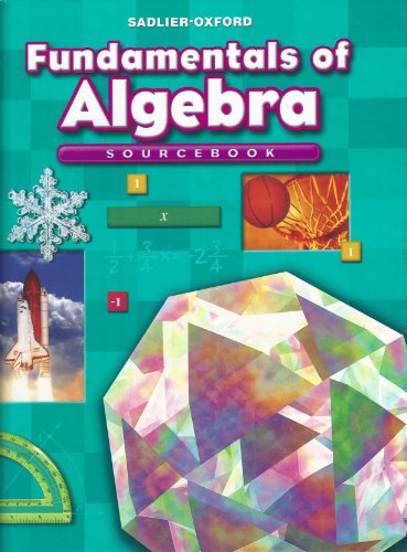 Beispielbild fr Fundamentals of Algebra: Sourcebook, Course 1 zum Verkauf von Ergodebooks