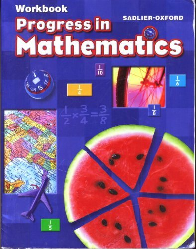 Stock image for Progress in Mathematics, Grade 5 Student Workbook, 9780821582251, 0821582259 for sale by ThriftBooks-Dallas